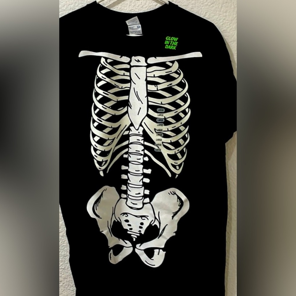 Glow In The Dark Skeleton T-Shirt
